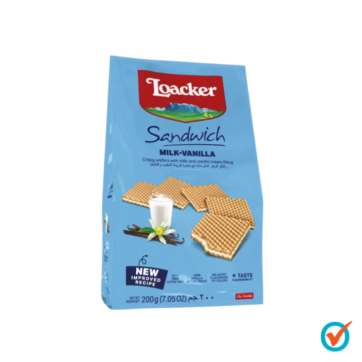 SANDWICH MILK-VANILLA  200G